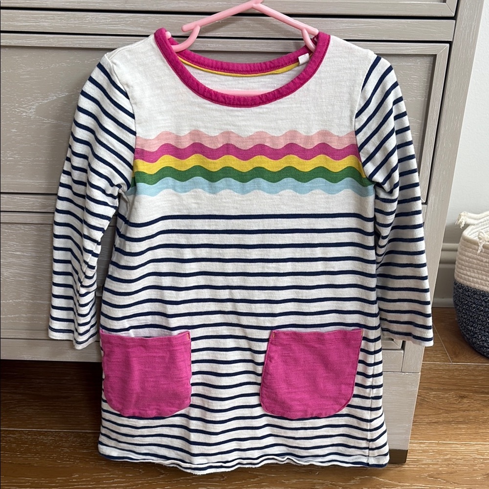 Mini Boden Striped Dress
